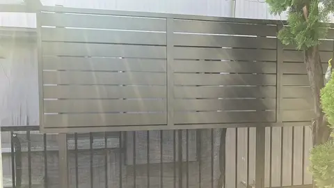 愛知県のフェンスの施工事例（3枚目）