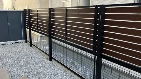 愛知県のフェンスの施工事例