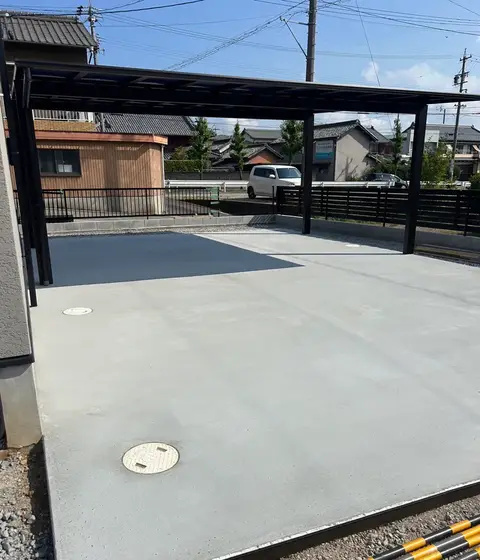 三重県のカーポートの施工事例（6枚目）