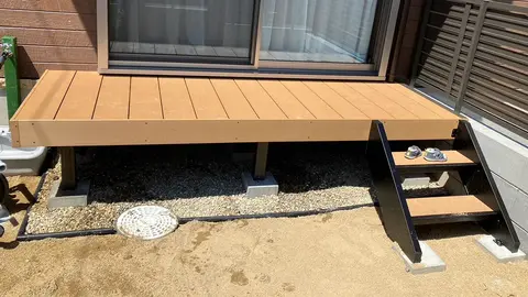 愛知県のデッキ・テラスの施工事例（4枚目）