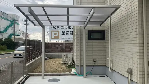 愛知県のカーポート・フェンスの施工事例(3枚目)