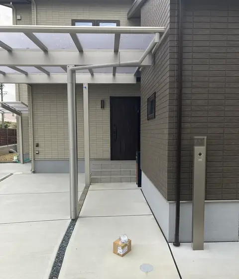 愛知県のカーポート・フェンスの施工事例(4枚目)