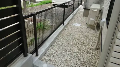 愛知県の門柱・門塀・駐車場・土間の施工事例(8枚目)