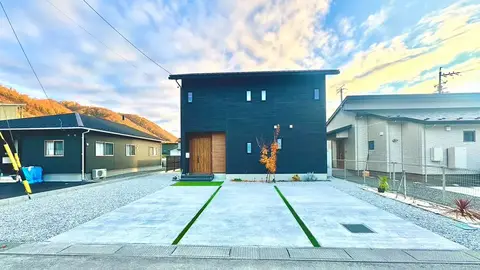 長野県のデッキ・テラス・芝・植栽の施工事例