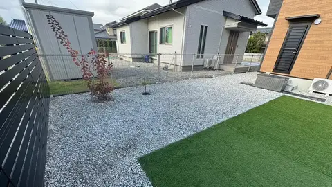 長野県のデッキ・テラス・芝・植栽の施工事例（12枚目）