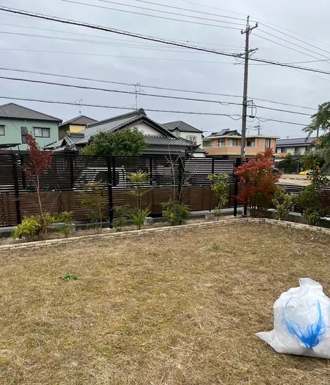 愛知県のフェンスの施工事例（2枚目）
