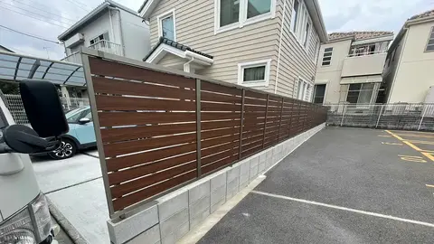 岐阜県のフェンス・擁壁・ブロックの施工事例（6枚目）