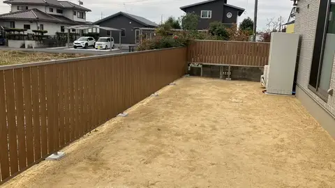 愛知県のカーポート・フェンスの施工事例(5枚目)