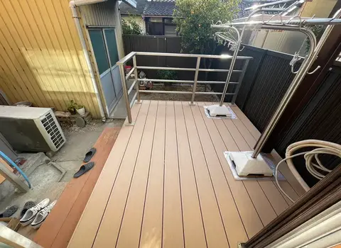 岐阜県のデッキ・テラスの施工事例（5枚目）