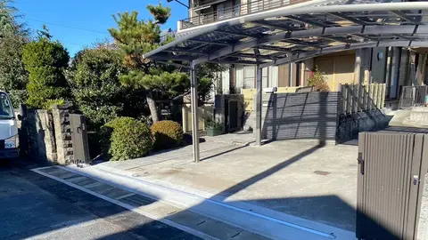 岐阜県のカーポート・門扉の施工事例（2枚目）