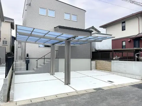 愛知県のカーポート・アプローチ・階段・スロープの施工事例（3枚目）