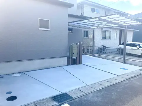 愛知県の駐車場・土間の施工事例