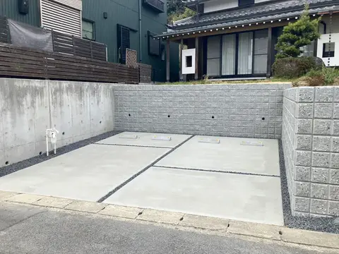 愛知県の駐車場・土間の施工事例（2枚目）