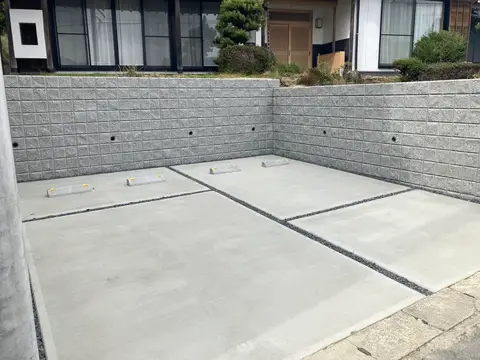 愛知県の駐車場・土間の施工事例（4枚目）