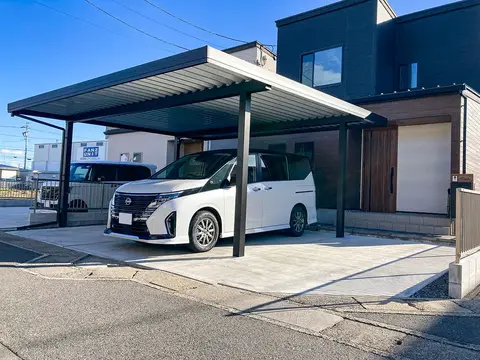 岐阜県のフェンス・目隠し・物置の施工事例（3枚目）