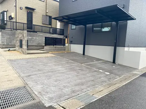 愛知県の駐車場・土間の施工事例（2枚目）