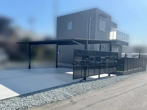岐阜県のカーポート・門柱・門塀の施工事例（11枚目）