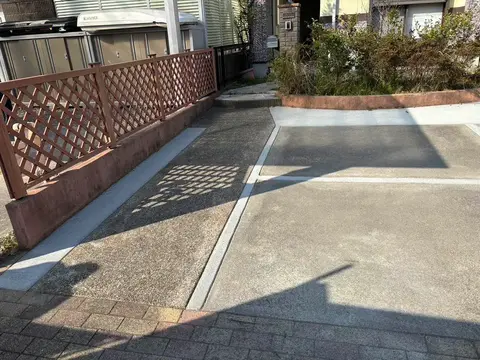 三重県の駐車場・土間の施工事例（2枚目）