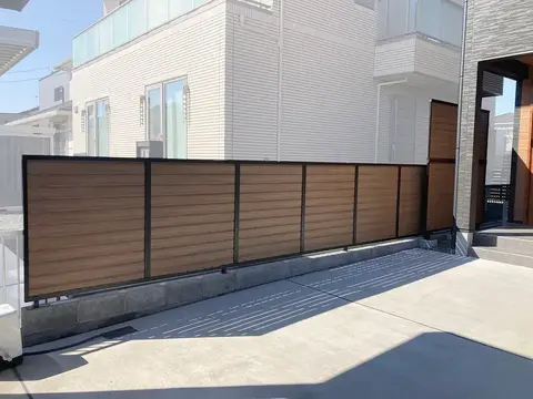 岐阜県のカーポート・フェンス・目隠しの施工事例（3枚目）