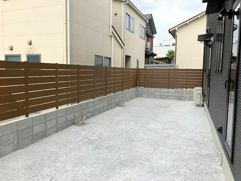 愛知県のカーポート・門柱・門塀の施工事例（4枚目）