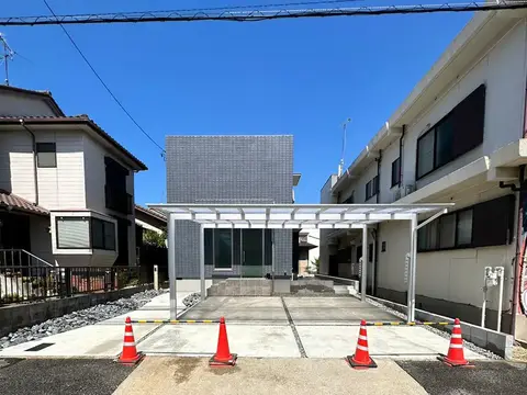 愛知県のカーポート・駐車場・土間の施工事例（4枚目）