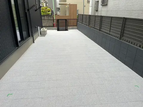 愛知県の駐車場・土間の施工事例(2枚目)