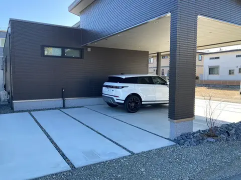 岐阜県のアプローチ・目隠しの施工事例（2枚目）