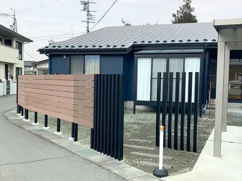 長野県のフェンス・目隠しの施工事例（4枚目）