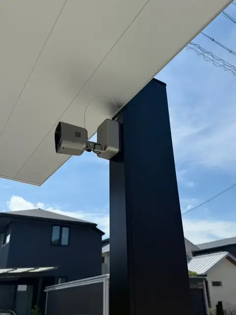 岐阜県のカーポート・デッキ・テラス・タイル・石張りの施工事例（2枚目）