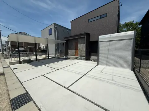 岐阜県のカーポート・デッキ・テラス・タイル・石張りの施工事例（10枚目）