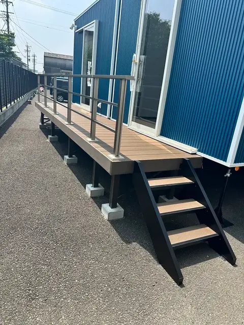 岐阜県のデッキ・テラスの施工事例（3枚目）