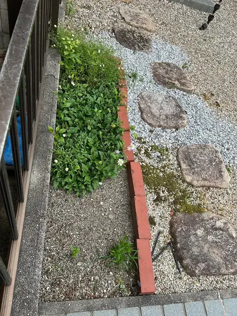 岐阜県の門扉・アプローチ・タイル・石張りの施工事例