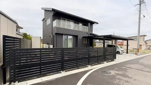 長野県のカーポート・フェンスの施工事例（3枚目）