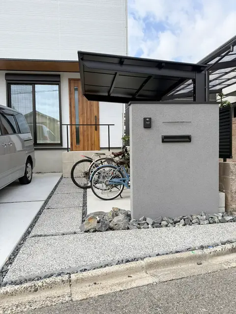 岐阜県のお庭まわりの施工事例