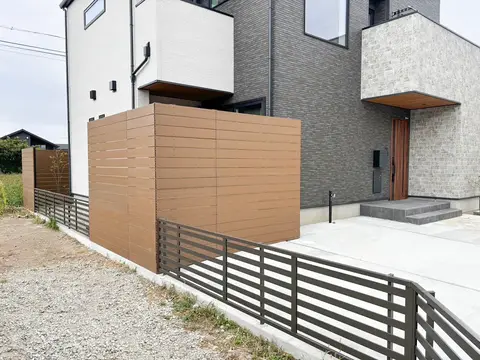 長野県のアプローチ・デッキ・テラスの施工事例（2枚目）