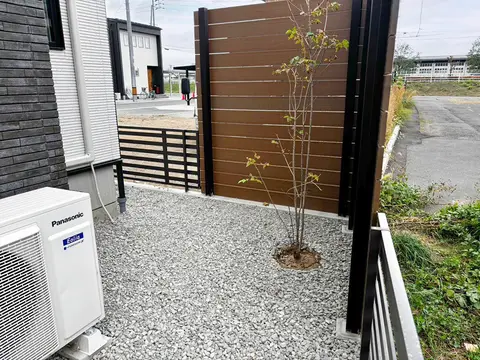 長野県のアプローチ・デッキ・テラスの施工事例（4枚目）