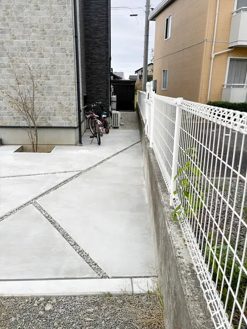 長野県のアプローチ・デッキ・テラスの施工事例（7枚目）