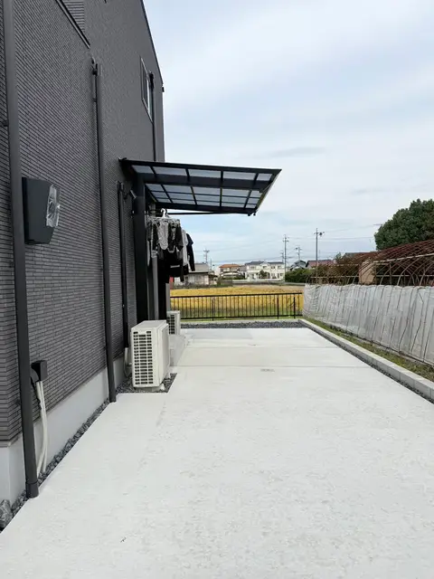 岐阜県のカーポートの施工事例（4枚目）