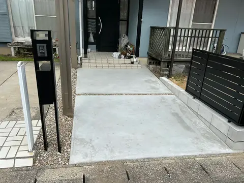 岐阜県の門扉の施工事例