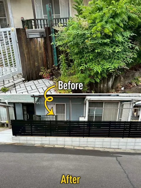 岐阜県の門扉の施工事例（3枚目）