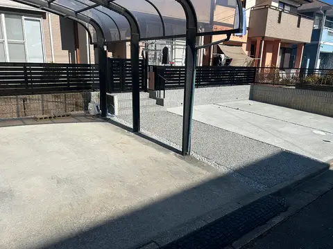 三重県の駐車場・土間の施工事例(4枚目)