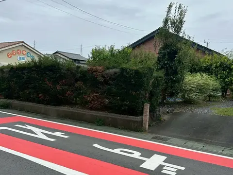 岐阜県のフェンス・芝・植栽の施工事例